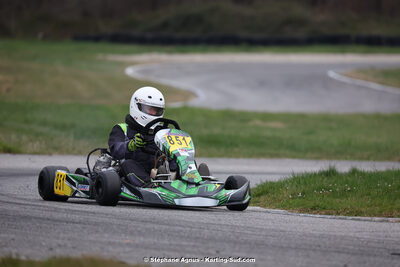 9 & 10/03/2024 : 1ère manche du Championnat du Sud au circuit d’Aigues-Vives (photos Stéphane Agnus) 2024 — karting