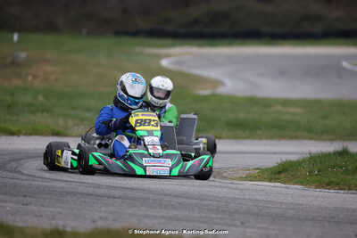 9 & 10/03/2024 : 1ère manche du Championnat du Sud au circuit d’Aigues-Vives (photos Stéphane Agnus) 2024 — karting