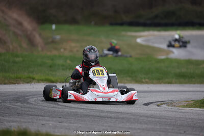 9 & 10/03/2024 : 1ère manche du Championnat du Sud au circuit d’Aigues-Vives (photos Stéphane Agnus) 2024 — karting