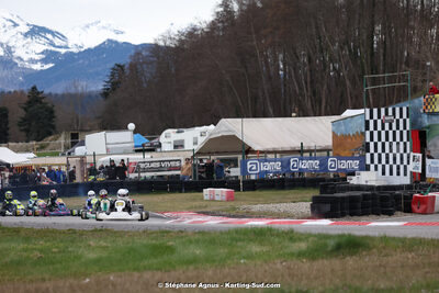 9 & 10/03/2024 : 1ère manche du Championnat du Sud au circuit d’Aigues-Vives (photos Stéphane Agnus) 2024 — karting