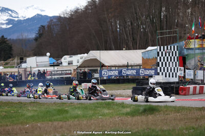 9 & 10/03/2024 : 1ère manche du Championnat du Sud au circuit d’Aigues-Vives (photos Stéphane Agnus) 2024 — karting