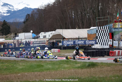 9 & 10/03/2024 : 1ère manche du Championnat du Sud au circuit d’Aigues-Vives (photos Stéphane Agnus) 2024 — karting