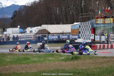 9 & 10/03/2024 : 1ère manche du Championnat du Sud au circuit d’Aigues-Vives (photos Stéphane Agnus) 2024 — karting