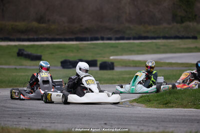 9 & 10/03/2024 : 1ère manche du Championnat du Sud au circuit d’Aigues-Vives (photos Stéphane Agnus) 2024 — karting