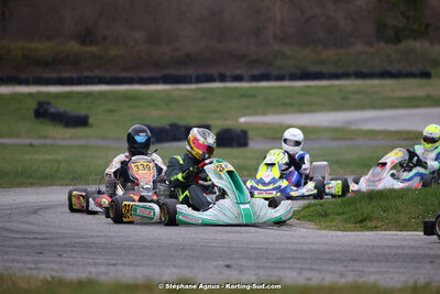 9 & 10/03/2024 : 1ère manche du Championnat du Sud au circuit d’Aigues-Vives (photos Stéphane Agnus) 2024 — karting