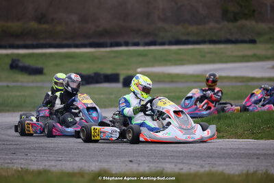 9 & 10/03/2024 : 1ère manche du Championnat du Sud au circuit d’Aigues-Vives (photos Stéphane Agnus) 2024 — karting