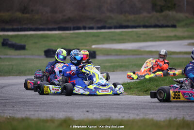 9 & 10/03/2024 : 1ère manche du Championnat du Sud au circuit d’Aigues-Vives (photos Stéphane Agnus) 2024 — karting
