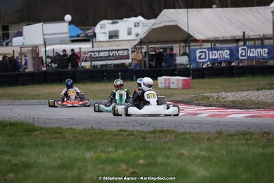 9 & 10/03/2024 : 1ère manche du Championnat du Sud au circuit d’Aigues-Vives (photos Stéphane Agnus) 2024 — karting
