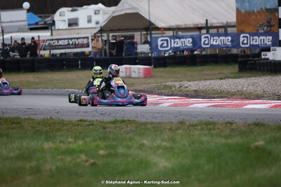 9 & 10/03/2024 : 1ère manche du Championnat du Sud au circuit d’Aigues-Vives (photos Stéphane Agnus) 2024 — karting