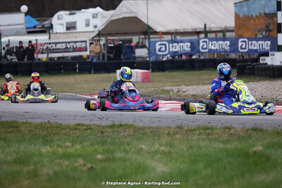 9 & 10/03/2024 : 1ère manche du Championnat du Sud au circuit d’Aigues-Vives (photos Stéphane Agnus) 2024 — karting