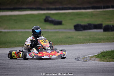 9 & 10/03/2024 : 1ère manche du Championnat du Sud au circuit d’Aigues-Vives (photos Stéphane Agnus) 2024 — karting