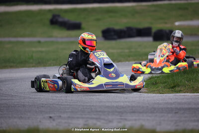 9 & 10/03/2024 : 1ère manche du Championnat du Sud au circuit d’Aigues-Vives (photos Stéphane Agnus) 2024 — karting