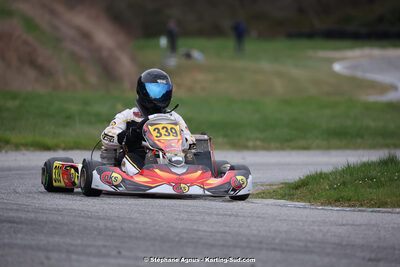 9 & 10/03/2024 : 1ère manche du Championnat du Sud au circuit d’Aigues-Vives (photos Stéphane Agnus) 2024 — karting