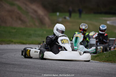 9 & 10/03/2024 : 1ère manche du Championnat du Sud au circuit d’Aigues-Vives (photos Stéphane Agnus) 2024 — karting