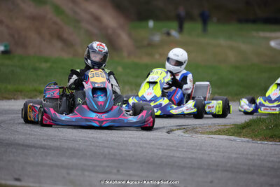 9 & 10/03/2024 : 1ère manche du Championnat du Sud au circuit d’Aigues-Vives (photos Stéphane Agnus) 2024 — karting