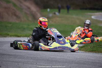 9 & 10/03/2024 : 1ère manche du Championnat du Sud au circuit d’Aigues-Vives (photos Stéphane Agnus) 2024 — karting
