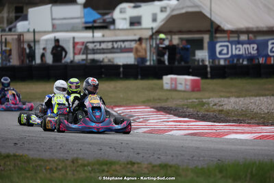 9 & 10/03/2024 : 1ère manche du Championnat du Sud au circuit d’Aigues-Vives (photos Stéphane Agnus) 2024 — karting