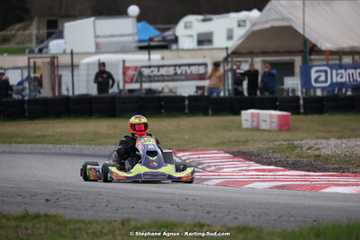 9 & 10/03/2024 : 1ère manche du Championnat du Sud au circuit d’Aigues-Vives (photos Stéphane Agnus) 2024 — karting