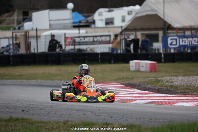 9 & 10/03/2024 : 1ère manche du Championnat du Sud au circuit d’Aigues-Vives (photos Stéphane Agnus) 2024 — karting