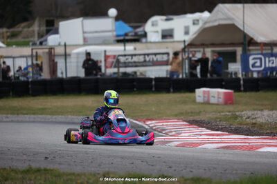 9 & 10/03/2024 : 1ère manche du Championnat du Sud au circuit d’Aigues-Vives (photos Stéphane Agnus) 2024 — karting