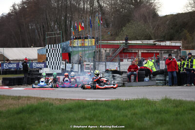 9 & 10/03/2024 : 1ère manche du Championnat du Sud au circuit d’Aigues-Vives (photos Stéphane Agnus) 2024 — karting