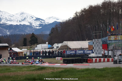 9 & 10/03/2024 : 1ère manche du Championnat du Sud au circuit d’Aigues-Vives (photos Stéphane Agnus) 2024 — karting