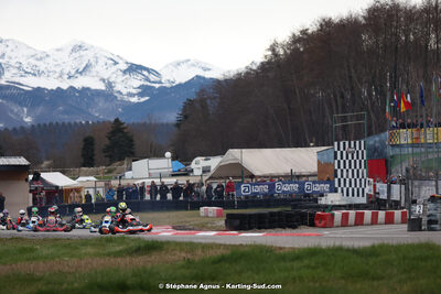 9 & 10/03/2024 : 1ère manche du Championnat du Sud au circuit d’Aigues-Vives (photos Stéphane Agnus) 2024 — karting
