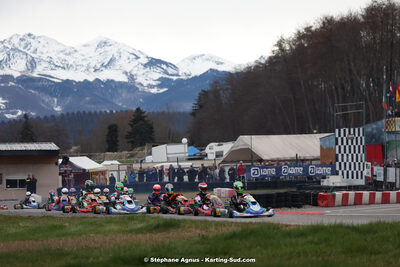 9 & 10/03/2024 : 1ère manche du Championnat du Sud au circuit d’Aigues-Vives (photos Stéphane Agnus) 2024 — karting