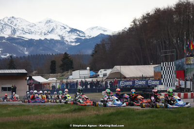 9 & 10/03/2024 : 1ère manche du Championnat du Sud au circuit d’Aigues-Vives (photos Stéphane Agnus) 2024 — karting