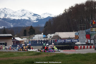 9 & 10/03/2024 : 1ère manche du Championnat du Sud au circuit d’Aigues-Vives (photos Stéphane Agnus) 2024 — karting