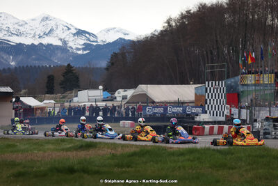 9 & 10/03/2024 : 1ère manche du Championnat du Sud au circuit d’Aigues-Vives (photos Stéphane Agnus) 2024 — karting