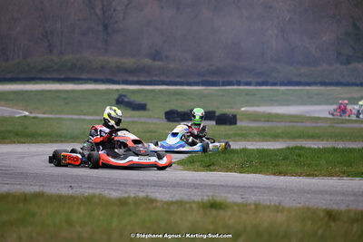 9 & 10/03/2024 : 1ère manche du Championnat du Sud au circuit d’Aigues-Vives (photos Stéphane Agnus) 2024 — karting