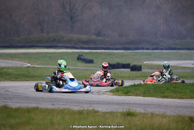 9 & 10/03/2024 : 1ère manche du Championnat du Sud au circuit d’Aigues-Vives (photos Stéphane Agnus) 2024 — karting