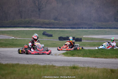 9 & 10/03/2024 : 1ère manche du Championnat du Sud au circuit d’Aigues-Vives (photos Stéphane Agnus) 2024 — karting