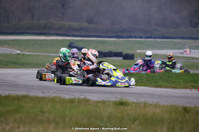 9 & 10/03/2024 : 1ère manche du Championnat du Sud au circuit d’Aigues-Vives (photos Stéphane Agnus) 2024 — karting