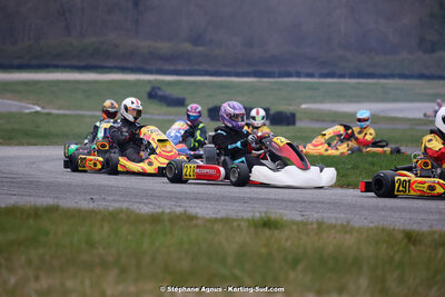 9 & 10/03/2024 : 1ère manche du Championnat du Sud au circuit d’Aigues-Vives (photos Stéphane Agnus) 2024 — karting