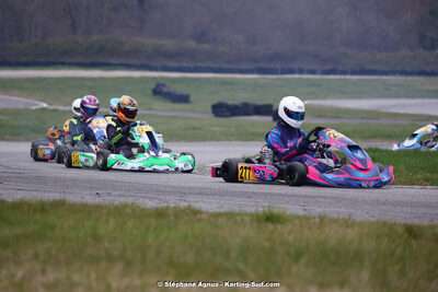 9 & 10/03/2024 : 1ère manche du Championnat du Sud au circuit d’Aigues-Vives (photos Stéphane Agnus) 2024 — karting