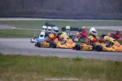 9 & 10/03/2024 : 1ère manche du Championnat du Sud au circuit d’Aigues-Vives (photos Stéphane Agnus) 2024 — karting