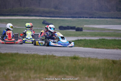 9 & 10/03/2024 : 1ère manche du Championnat du Sud au circuit d’Aigues-Vives (photos Stéphane Agnus) 2024 — karting