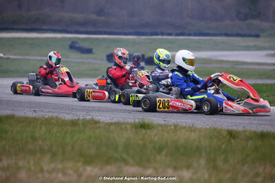 9 & 10/03/2024 : 1ère manche du Championnat du Sud au circuit d’Aigues-Vives (photos Stéphane Agnus) 2024 — karting