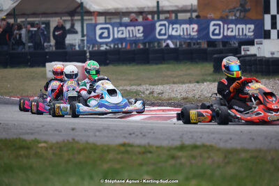 9 & 10/03/2024 : 1ère manche du Championnat du Sud au circuit d’Aigues-Vives (photos Stéphane Agnus) 2024 — karting