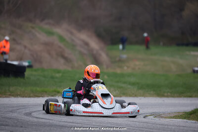 9 & 10/03/2024 : 1ère manche du Championnat du Sud au circuit d’Aigues-Vives (photos Stéphane Agnus) 2024 — karting