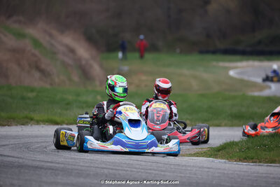 9 & 10/03/2024 : 1ère manche du Championnat du Sud au circuit d’Aigues-Vives (photos Stéphane Agnus) 2024 — karting