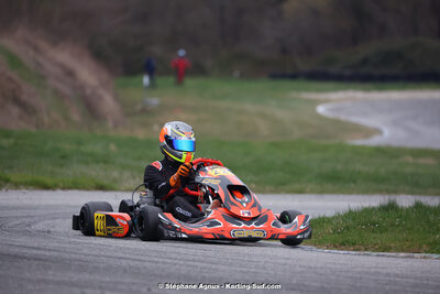 9 & 10/03/2024 : 1ère manche du Championnat du Sud au circuit d’Aigues-Vives (photos Stéphane Agnus) 2024 — karting