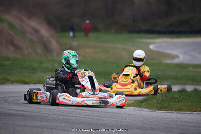9 & 10/03/2024 : 1ère manche du Championnat du Sud au circuit d’Aigues-Vives (photos Stéphane Agnus) 2024 — karting