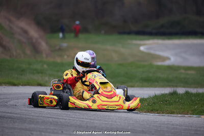 9 & 10/03/2024 : 1ère manche du Championnat du Sud au circuit d’Aigues-Vives (photos Stéphane Agnus) 2024 — karting