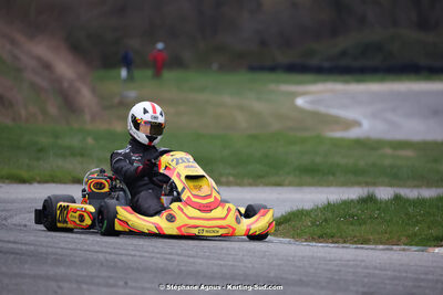 9 & 10/03/2024 : 1ère manche du Championnat du Sud au circuit d’Aigues-Vives (photos Stéphane Agnus) 2024 — karting