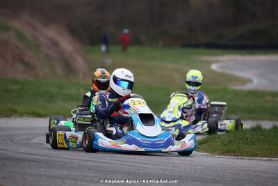 9 & 10/03/2024 : 1ère manche du Championnat du Sud au circuit d’Aigues-Vives (photos Stéphane Agnus) 2024 — karting