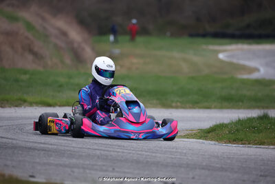 9 & 10/03/2024 : 1ère manche du Championnat du Sud au circuit d’Aigues-Vives (photos Stéphane Agnus) 2024 — karting