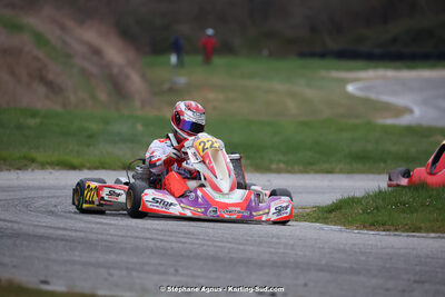 9 & 10/03/2024 : 1ère manche du Championnat du Sud au circuit d’Aigues-Vives (photos Stéphane Agnus) 2024 — karting